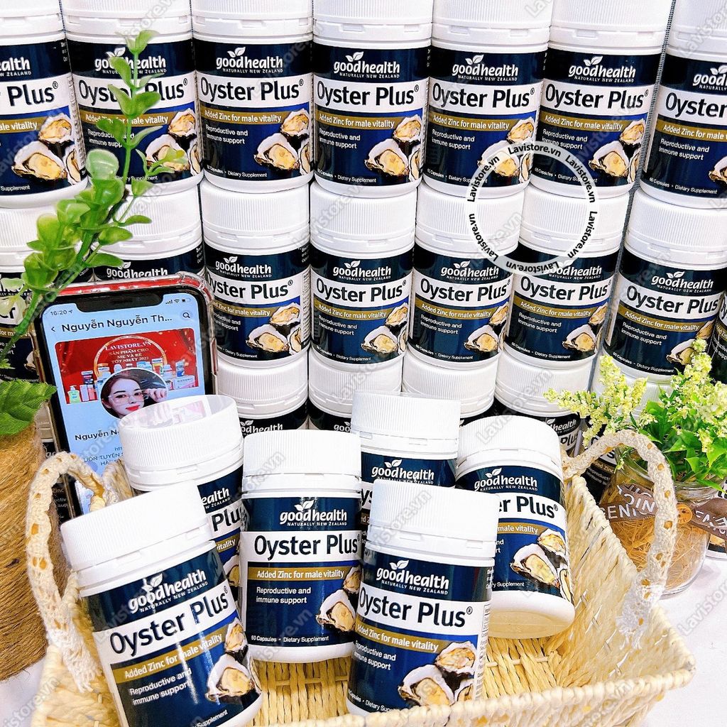 (07/2026) Tinh chất hàu Oyster Complete Goodhealth 60v (HŨ CAO)