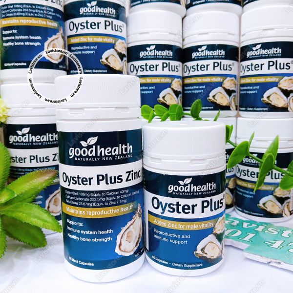 (07/2026) Tinh chất hàu Oyster Complete Goodhealth 60v (HŨ CAO)