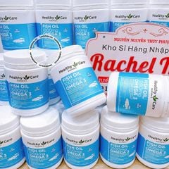 (12/2026) Fish Oil 1000mg Omega 3 Healthy Care 400v