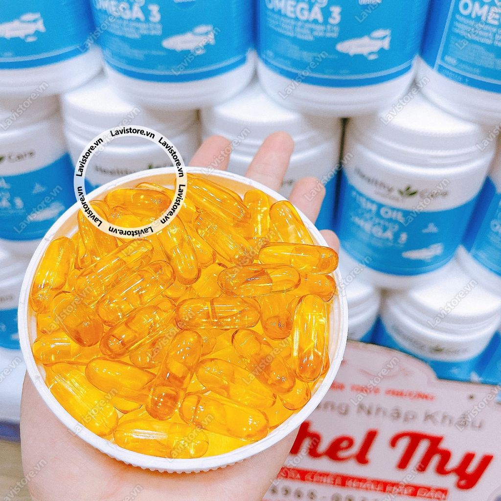 (12/2026) Fish Oil 1000mg Omega 3 Healthy Care 400v