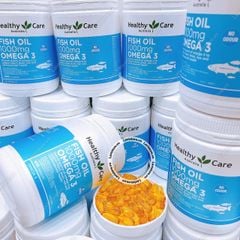 (12/2026) Fish Oil 1000mg Omega 3 Healthy Care 400v