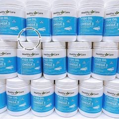 (12/2026) Fish Oil 1000mg Omega 3 Healthy Care 400v