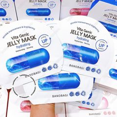(10/2026)(XANH MINT) Jelly Mask Banobagi 10 miếng - CẤP NƯỚC