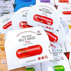 (10/2026)(XANH MINT) Jelly Mask Banobagi 10 miếng - CẤP NƯỚC