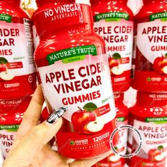 (10/2025) Gummies Giảm cân Giấm Táo Nature's Truth 120v