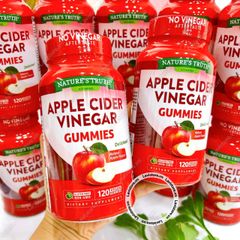 (10/2025) Gummies Giảm cân Giấm Táo Nature's Truth 120v