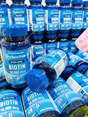(02/2026) Viên uống BIOTIN 10,000mg Puritan Pride 50v