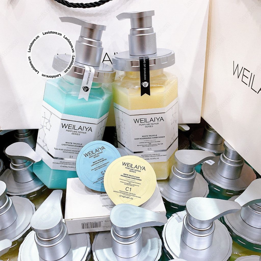 (01/2027) Dầu gội xả WEILAIYA MẪU MỚI (450ml*2)