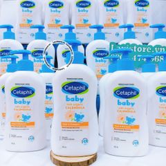 (MẪU MỚI) Sữa tắm Cetaphil Baby ÚC - Chai vòi 400ml