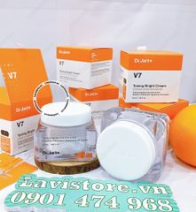 (04/2026) Kem V7 dưỡng trắng Dr.Jart MẪU MỚI fullsize 50ml