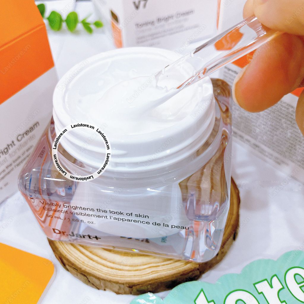 (04/2026) Kem V7 dưỡng trắng Dr.Jart MẪU MỚI fullsize 50ml