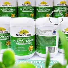 (08/2025) Viên tảo Complete Daily Multivitamin Nautre Way 200v