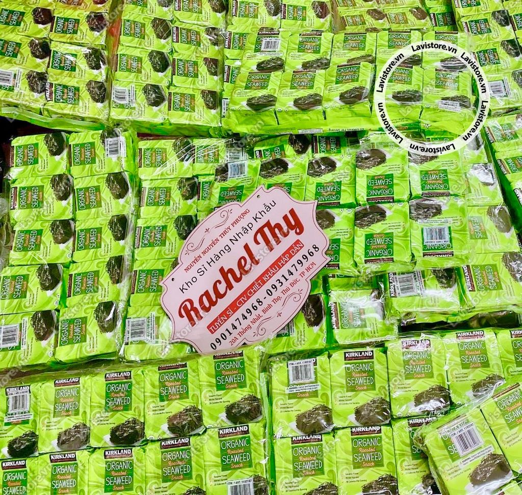 (10/2024) Rong biển Kirkland (17g x 10)