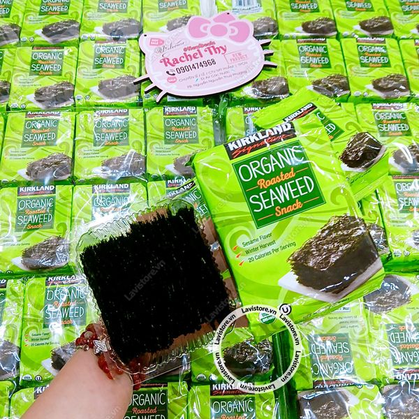 (10/2024) Rong biển Kirkland (17g x 10)