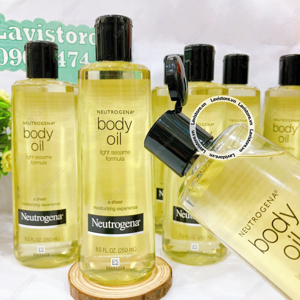 (07-11/2025) Dưỡng thể Body Oil Neutrogena 250ml