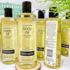 (07-11/2025) Dưỡng thể Body Oil Neutrogena 250ml
