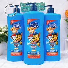 (08/2026) Sữa tắm 3in1 Suave Kids 828ml Spongebob Squa