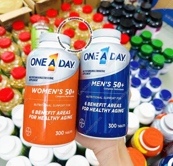 (06- 09/2025) One A Day for Women 50+ 300v MẪU MỚI