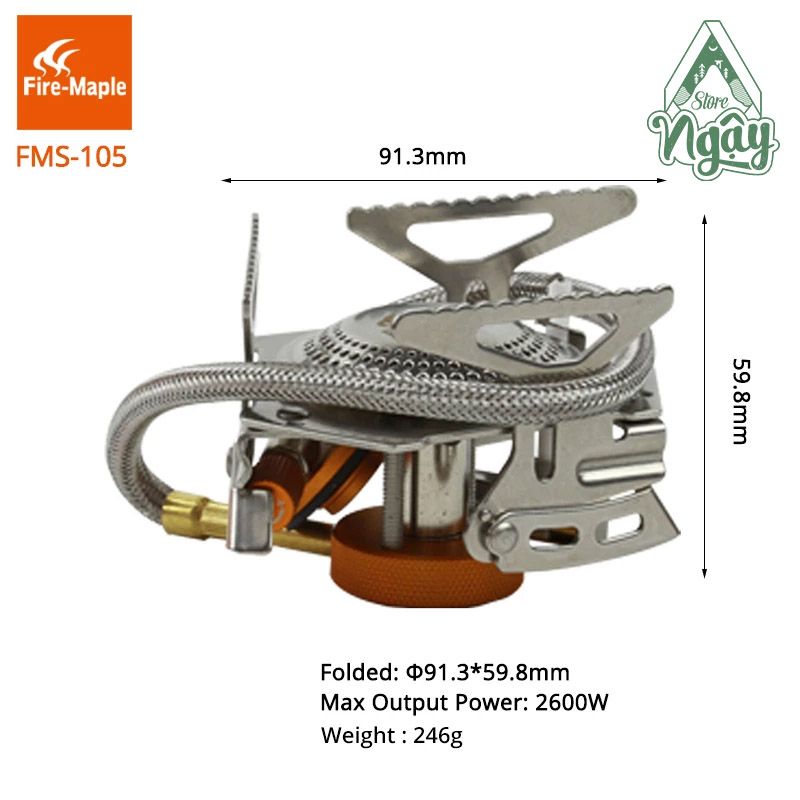  BẾP GAS DÃ NGOẠI FIRE MAPLE FMS-105 