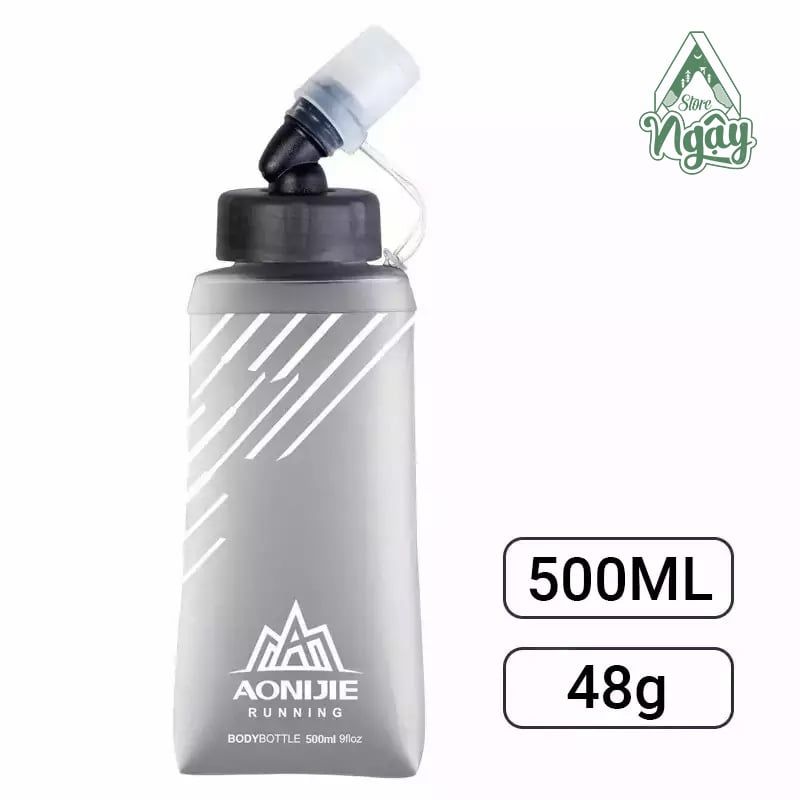  BÌNH NƯỚC MỀM AONIJIE SD21 XÁM 