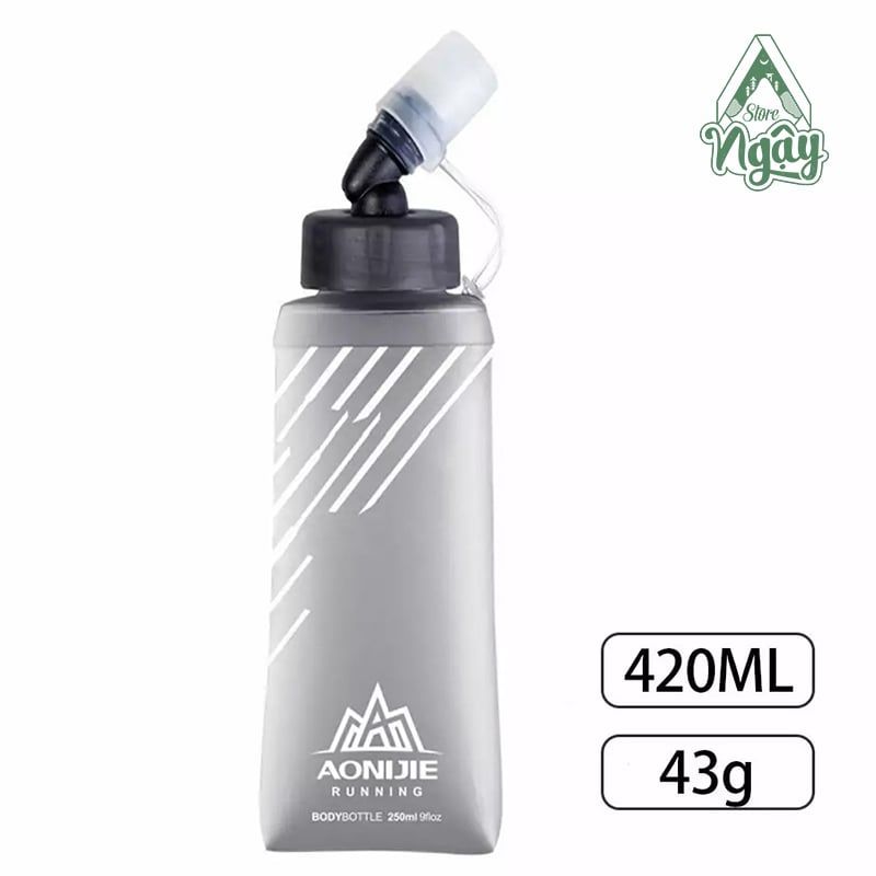  BÌNH NƯỚC MỀM AONIJIE SD21 XÁM 