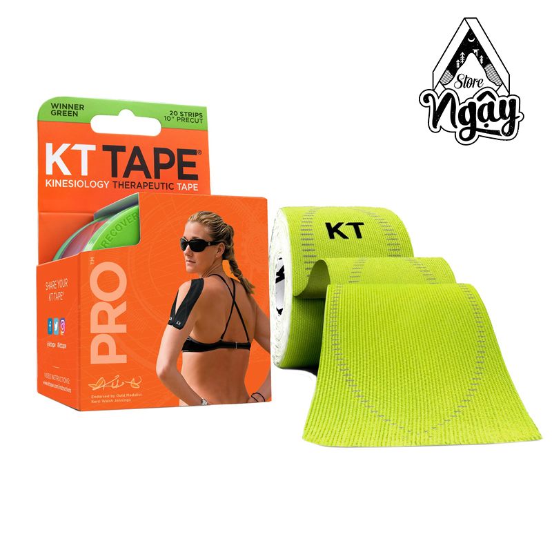  BĂNG DÁN CƠ KT TAPE PRO CUỘN 20 MIẾNG 