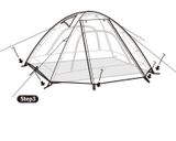  LỀU CẮM TRẠI 3 NGƯỜI NATUREHIKE NH18Z033-P 