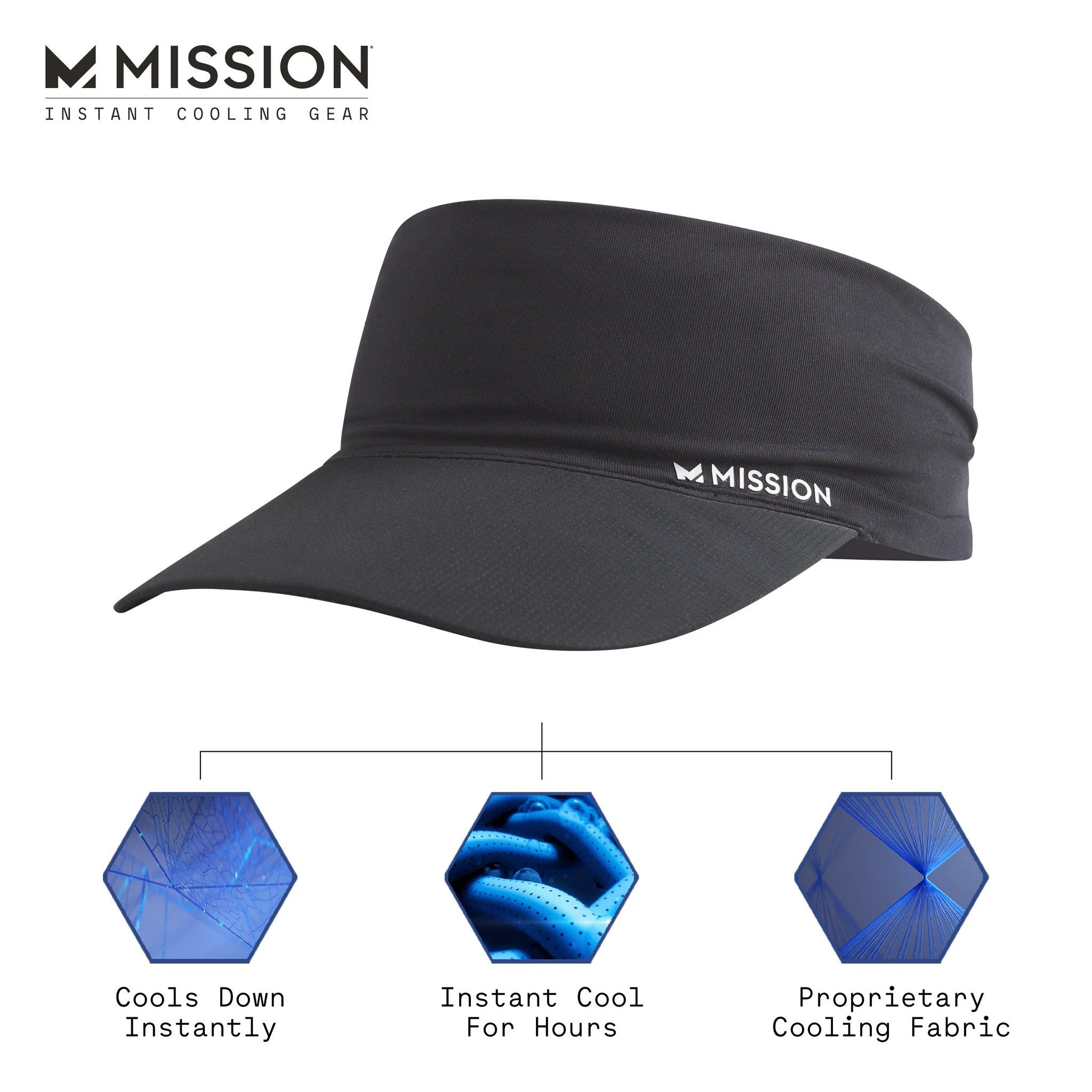  MŨ NỬA ĐẦU MISSION VISOR COOLING 