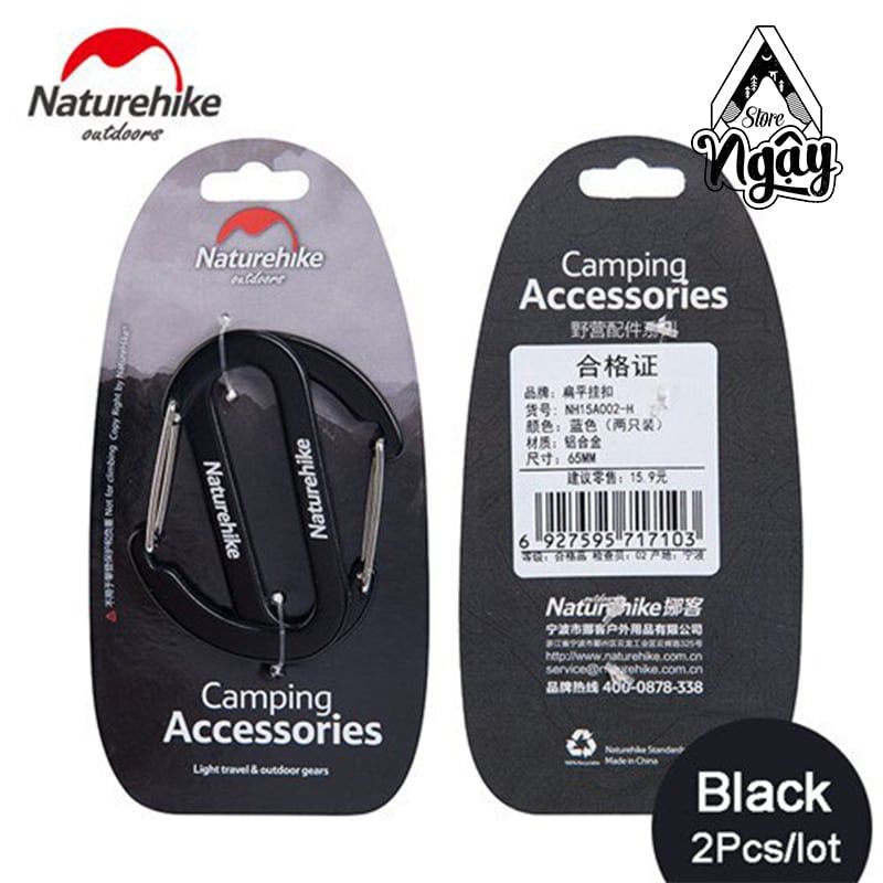  MÓC KHÓA ĐA NĂNG NATUREHIKE NH15A002-H (VỈ 2 CÁI) 