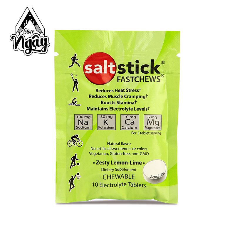  VIÊN BỔ SUNG ĐIỆN GIẢI SALTSTICK FASTCHEWS 