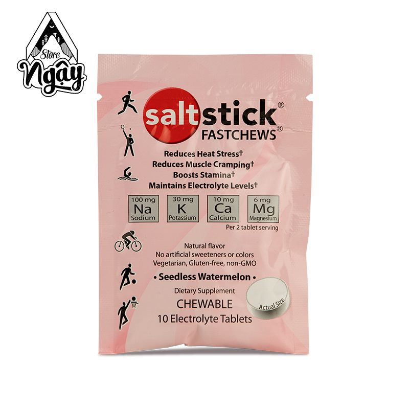  VIÊN BỔ SUNG ĐIỆN GIẢI SALTSTICK FASTCHEWS 