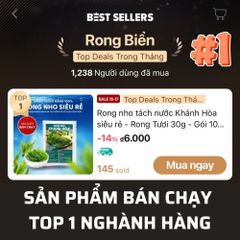 Rong Nho Tách Nước Khánh Hòa | 25G