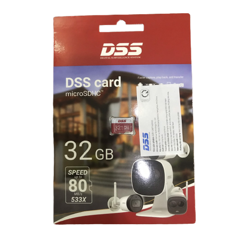 Thẻ nhớ 64GB Micro SD DSS - Chuyên dụng cho Camera wifi