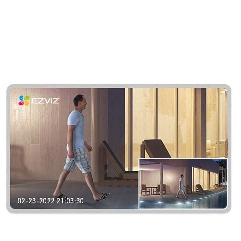 EZVIZ H8 PRO 2K &3K - XOAY 360, ĐÀM THOẠI 2 CHIỀU, CÓ MÀU BAN ĐÊM - HÀNG CHÍNH HÃNG