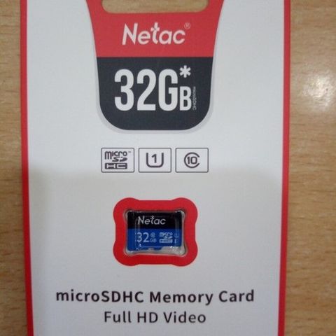 Thẻ nhớ Netac Micro SD 32GB Full HD Video Bảo Hành 5 Năm