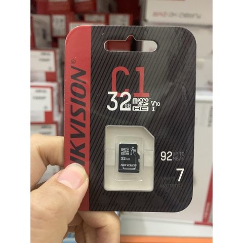 Thẻ Nhớ Micro SD Hikvision 32Gb Class 10 - Hàng Chính hãng