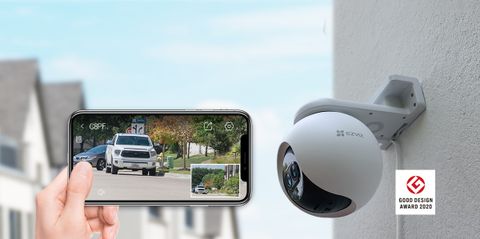 CAMERA WIFI EZVIZ C8PF - CAMERA QUAY QUÉT ỐNG KÍNH KÉP - HÀNG CHÍNH HÃNG