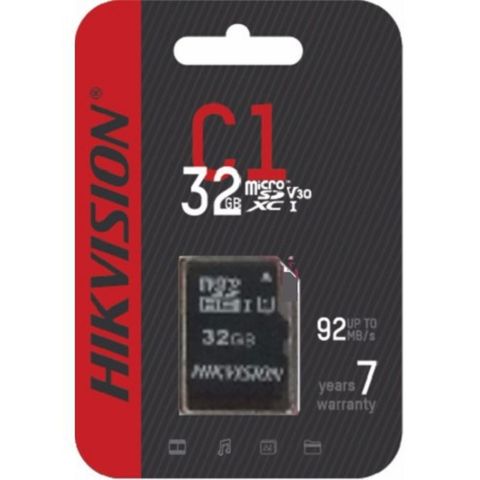 Thẻ Nhớ Micro SD Hikvision 32Gb Class 10 - Hàng Chính hãng