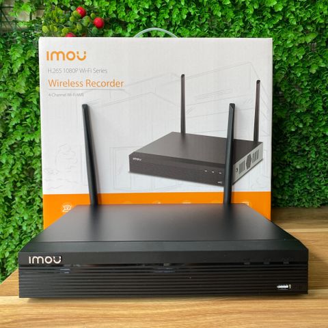 ĐẦU GHI HÌNH IP WIFI WIRELESS IMOU NVR1108HS-W-S2 8 KÊNH - HÀNG CHÍNH HÃNG