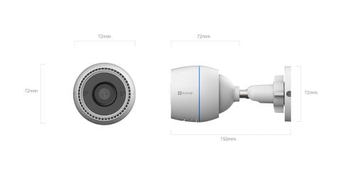 CAMERA EZVIZ C3TN 2MP COLOR - CAMERA NGOÀI TRỜI, CÓ MÀU BAN ĐÊM - HÀNG CHÍNH HÃNG