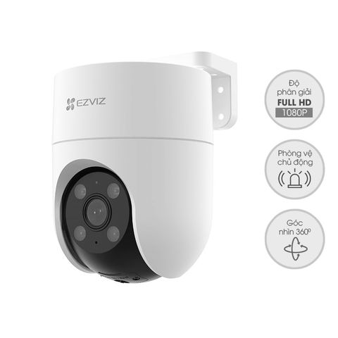 Camera WiFi Ezviz H8C 2MP Full HD 1080P Full tính năng (ban đêm có màu, đàm thoại 2 chiều, chống nước ip66, tích hợp AI cảnh báo)