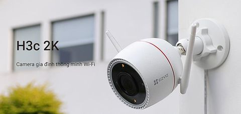 Camera WiFi thông minh ngoài trời 3MP EZVIZ H3C 2K