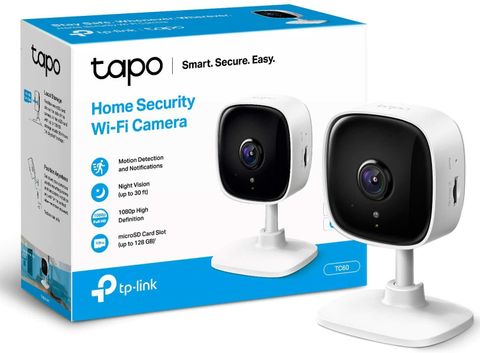 Camera Wi-Fi TPlink Tapo C100- 2K sắc nét- tích hợp âm thanh và còi báo động - tầm nhìn đêm rõ nét