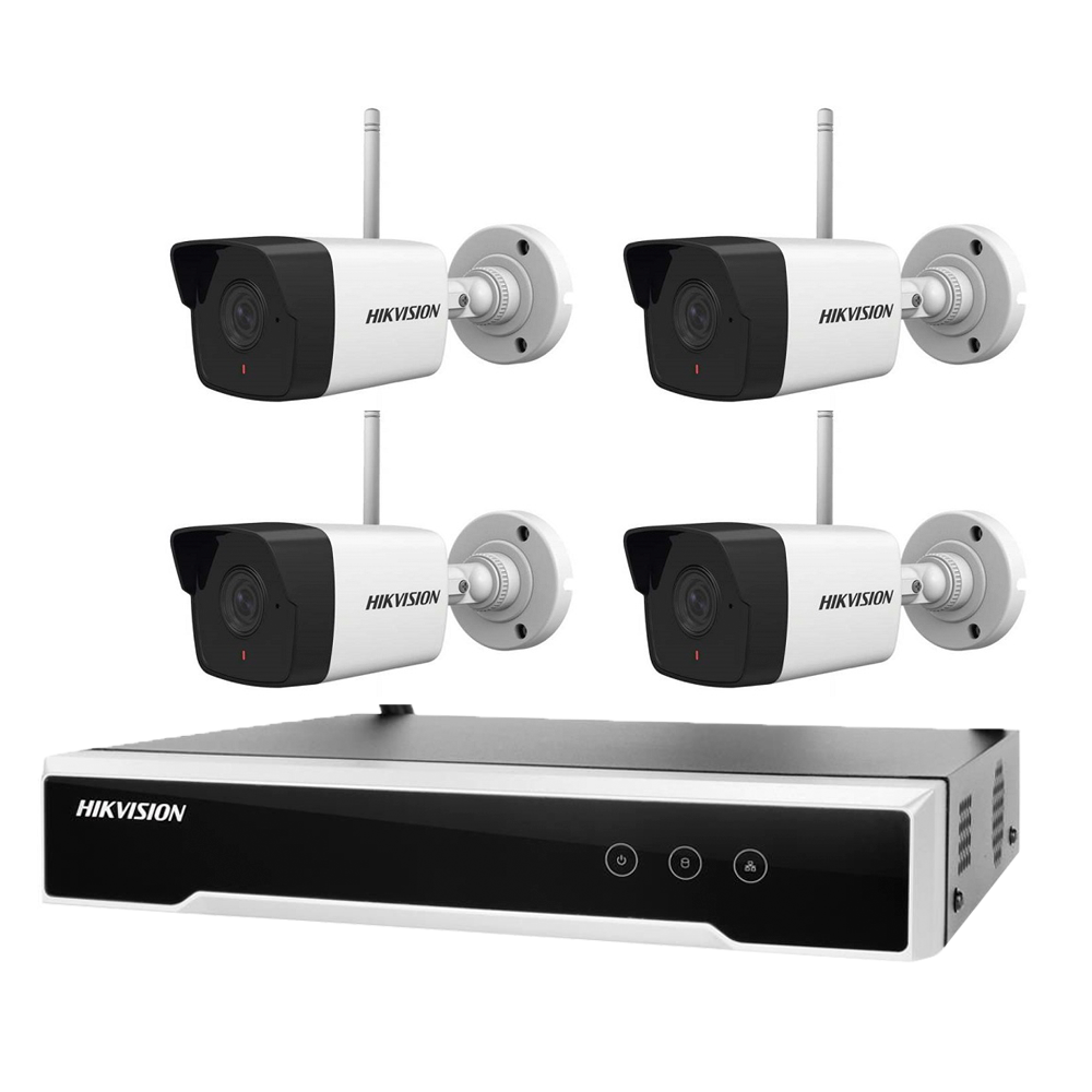 Trọn bộ 4 Camera IP Wifi không dây 1080p Hikvision cắm là chạy NK42W0 –  TTMall Việt Nam