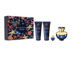 Set Nước Hoa Nữ Versace Pour Femme Dylan Blue Set 4 PCS