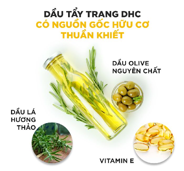 Dầu Tẩy Trang Làm Sạch Sâu Da DHC Olive Deep Cleansing Oil