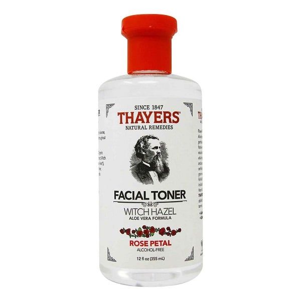 Nước Hoa Hồng Không Cồn Thayers Hương Hoa Hồng Witch Hazel Toner 355ml