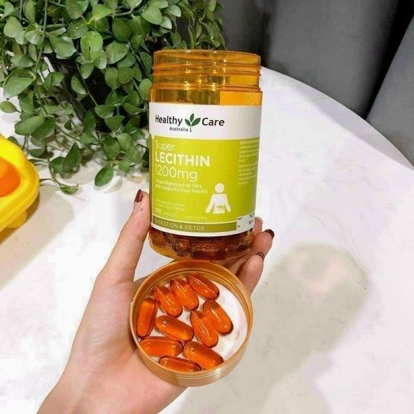Viên Uống Mầm Đậu Nành HealthyCare Super Lecithin 1200mg 100 viên
