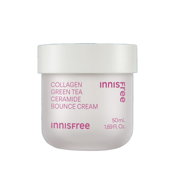Kem Dưỡng Chống Lão Hóa innisfree Collagen Green Tea Ceramide Bounce Cream 50ml