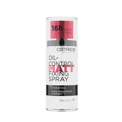 Xịt Khóa Nền Kiềm Dầu Catrice Oil-Control Matt Fixing Spray 16h Long Lasting 50ml